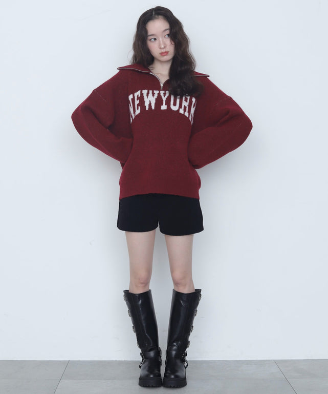 ワイン　モデル：163cm F着用