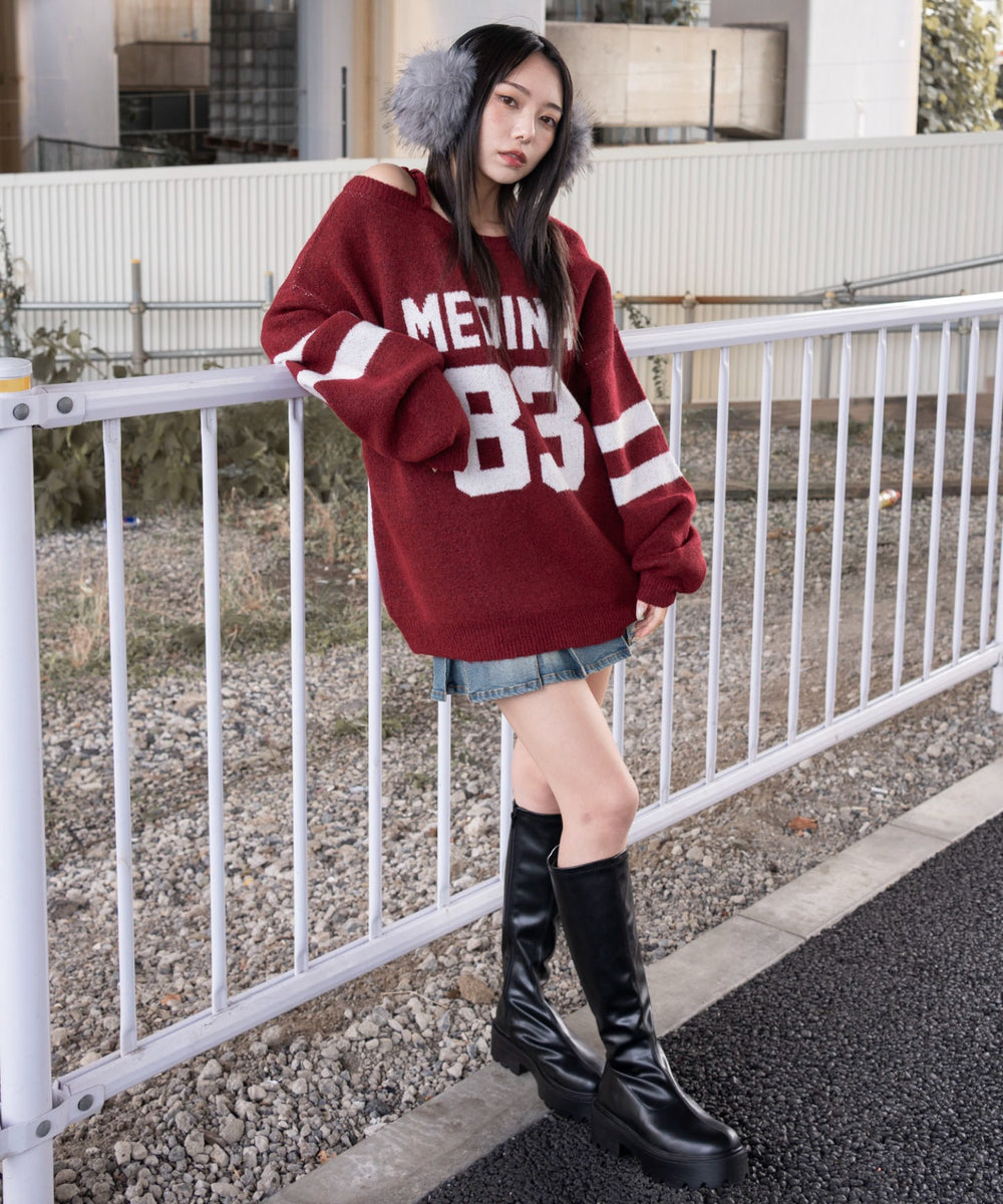 ワイン　モデル：159cm F着用