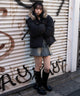 ブラック　モデル：159cm M着用
