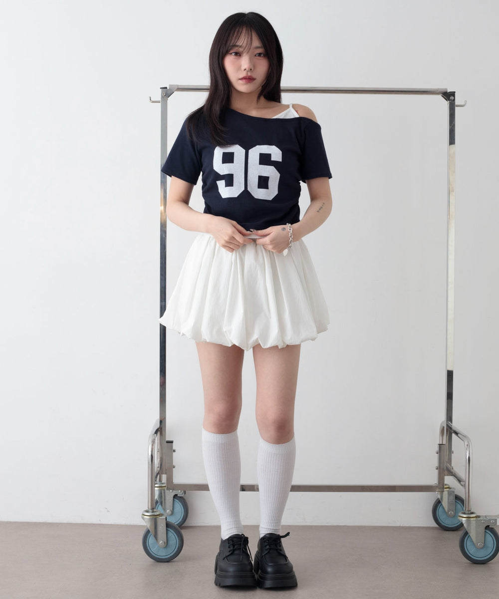 ホワイト　モデル：159cm F着用
