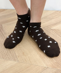 ミニスター総柄ショートソックス(25-27cm)