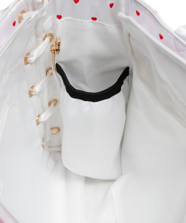 ファンシーハートレースアップ痛バッグS