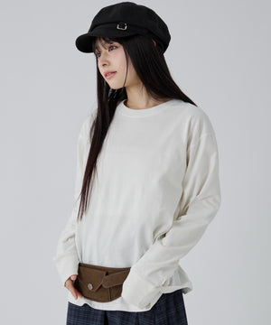 ホワイト モデル：161cm M着用