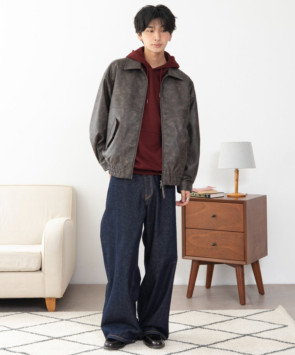 ブラウン モデル：180cm L着用