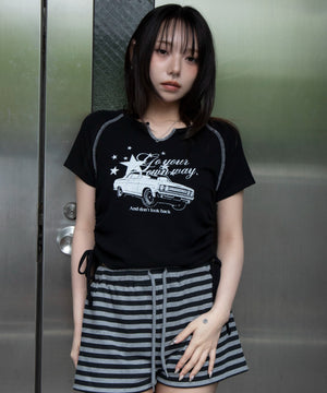 柄９　モデル：159cm F着用