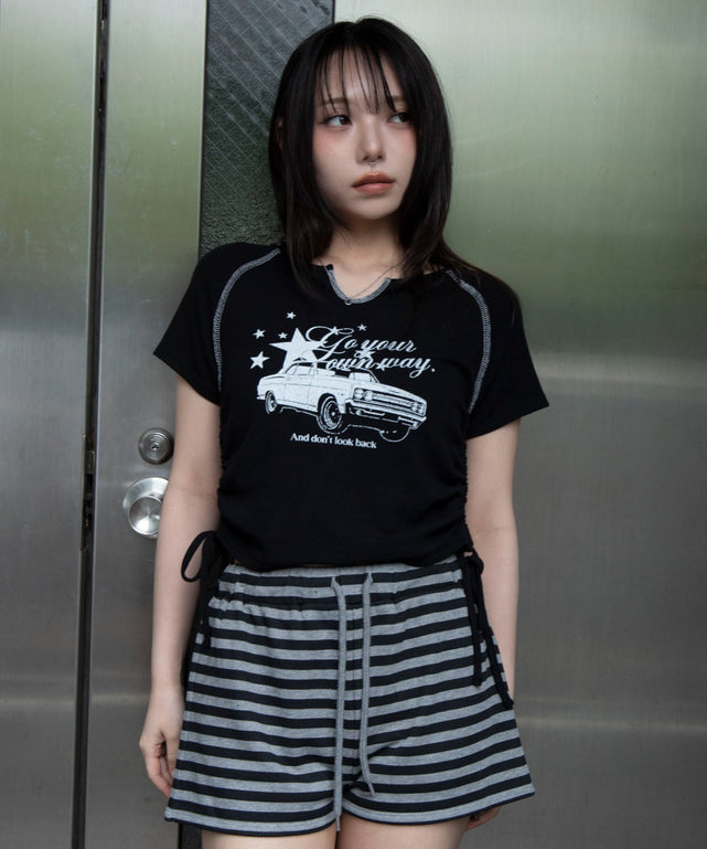 柄９　モデル：159cm F着用