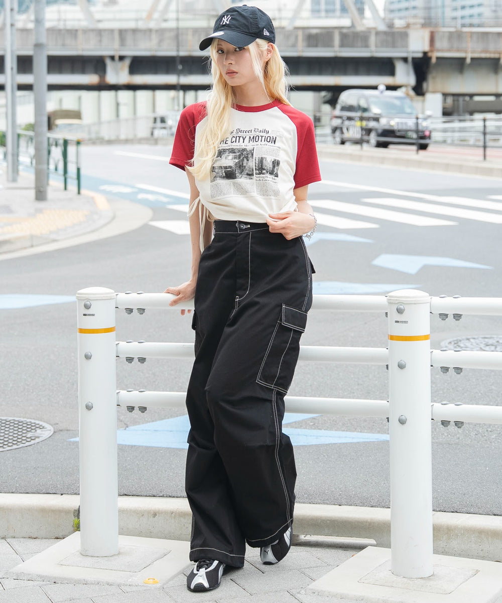 柄８　モデル：166cm F着用