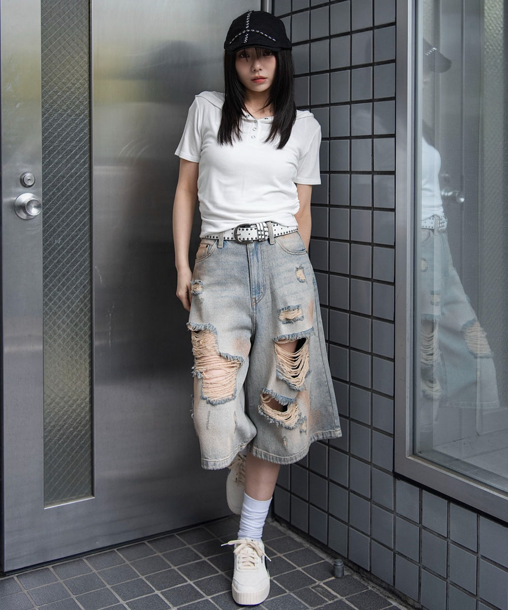 ホワイト　モデル：159cm F着用