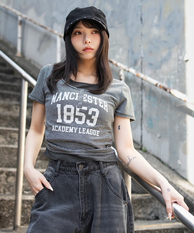 ブラックボーダー　モデル：159cm F着用