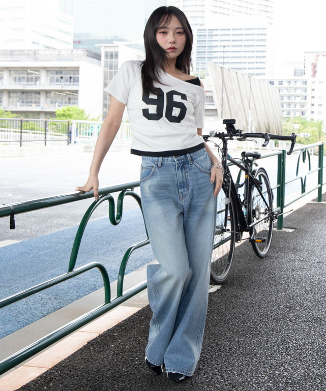 ホワイト　モデル：159cm F着用