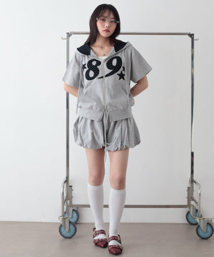 杢グレー　モデル：159cm F着用