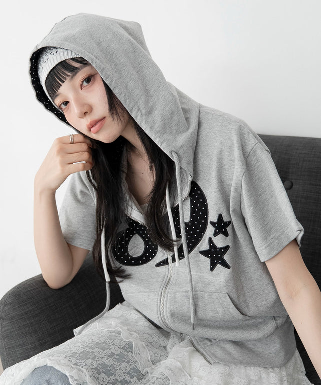 杢グレー　モデル：164cm F着用