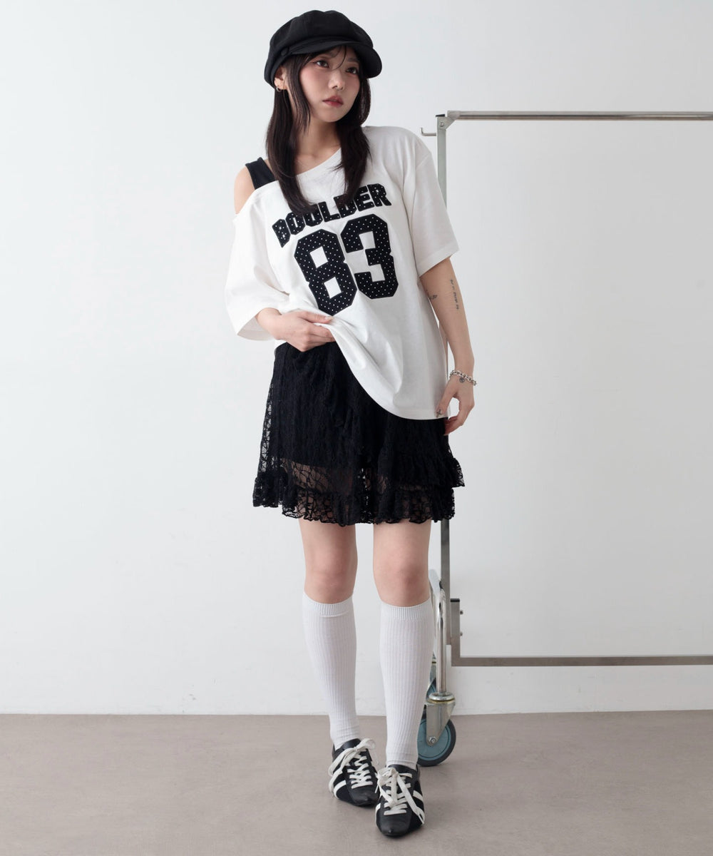 ブラック　モデル：159cm F着用