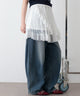 ホワイト　モデル：159cm F着用