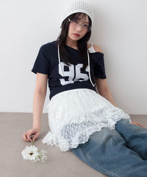 ホワイト　モデル：159cm F着用