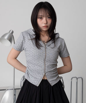 柄２　モデル：159cm F着用