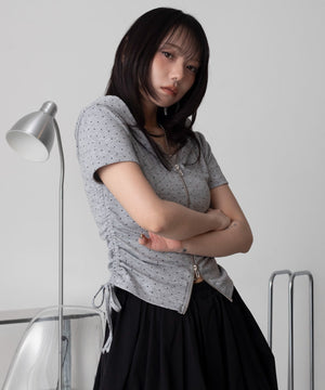 柄２　モデル：159cm F着用