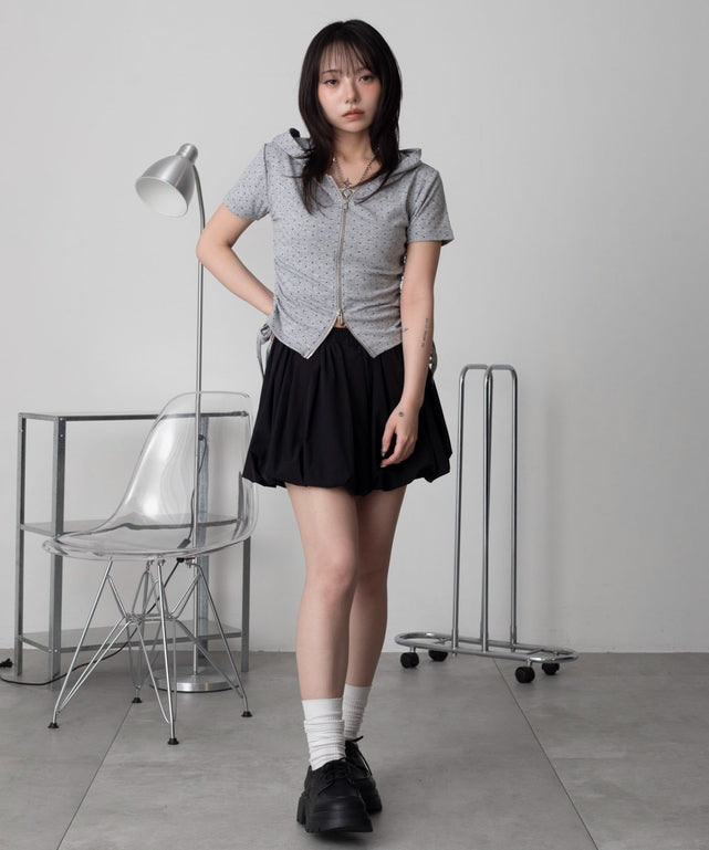 柄２　モデル：159cm F着用