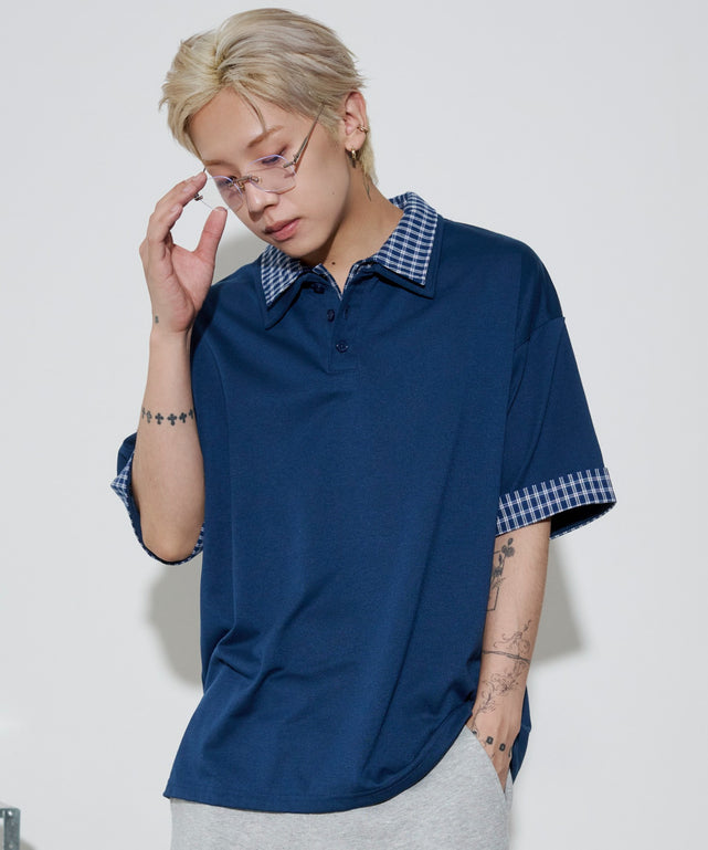 ネイビー モデル：175cm L着用