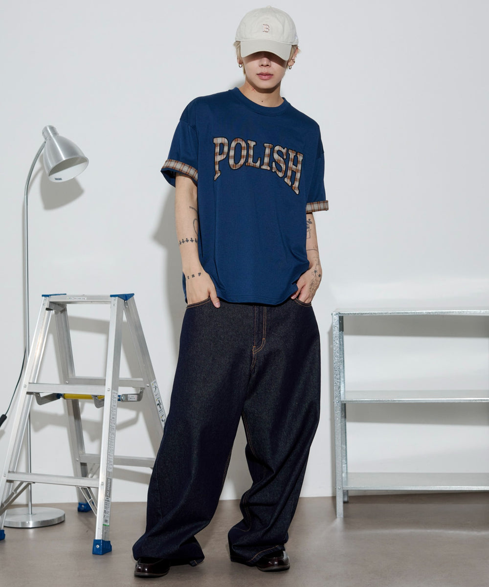 ネイビー モデル：175cm L着用