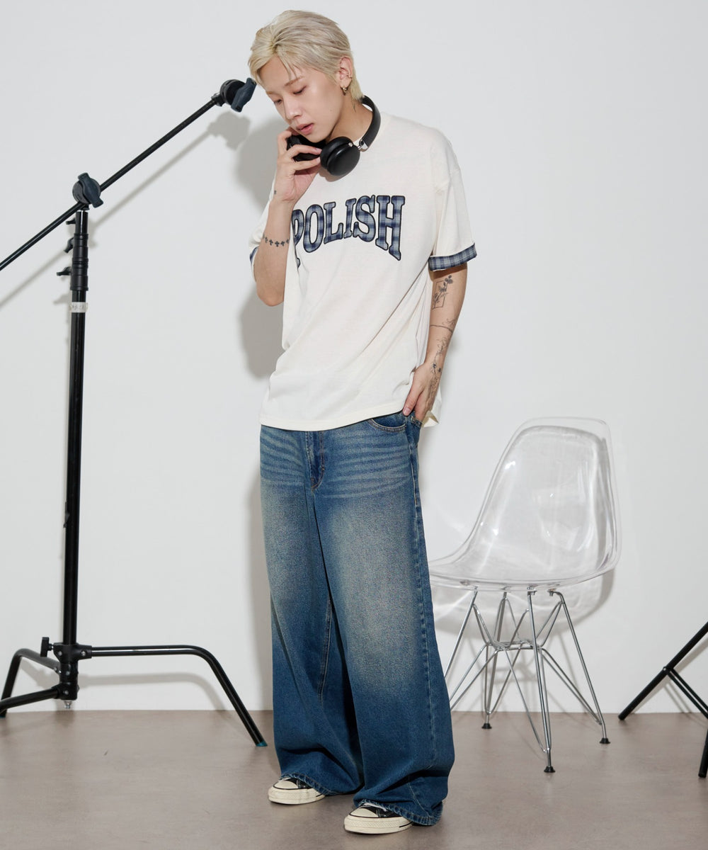 ホワイト モデル：175cm L着用