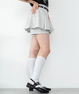 杢グレー　モデル：166cm F着用