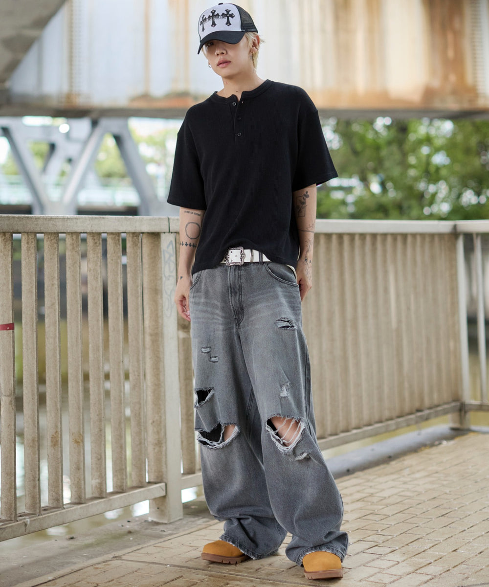 デニムブラックソノタ モデル：175cm L着用