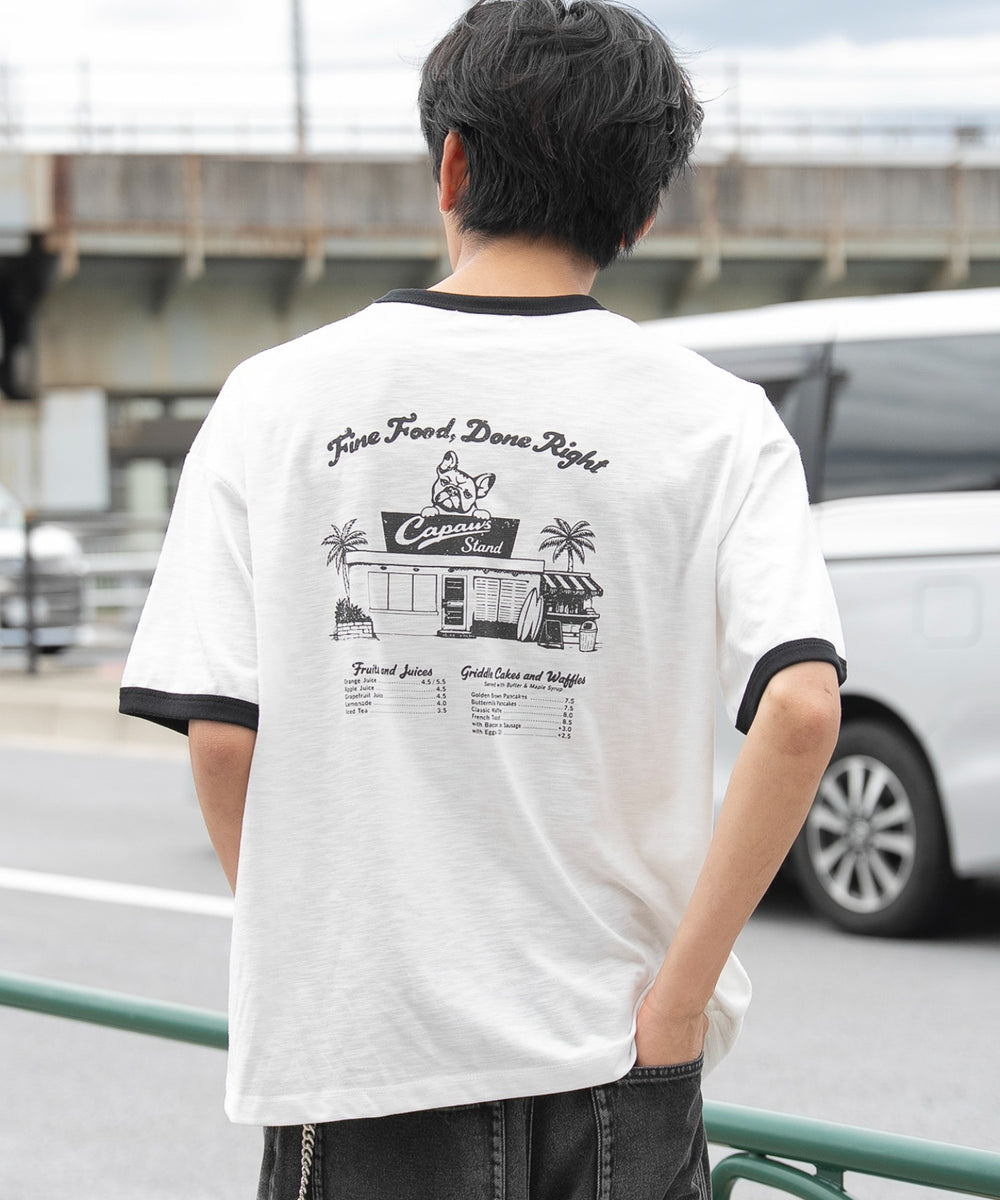ホワイト モデル：180cm L着用
