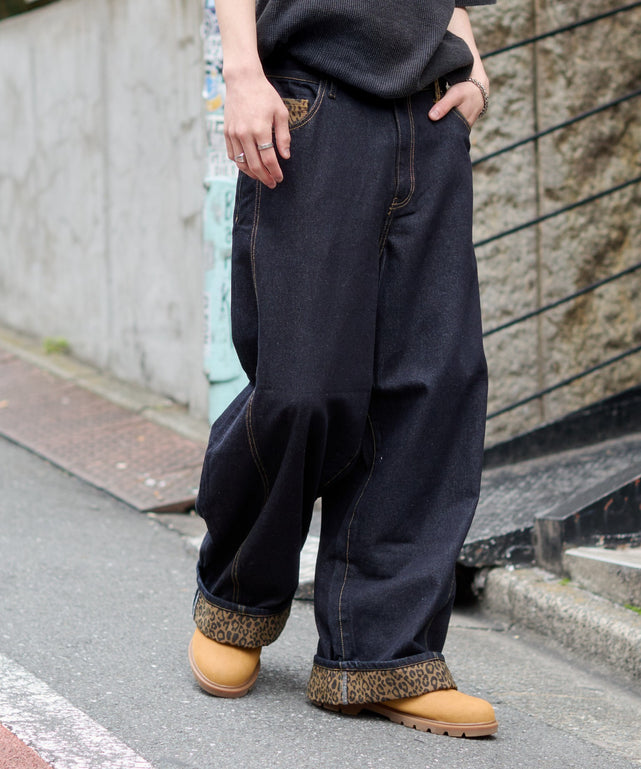 デニムインディゴ モデル：182cm L着用