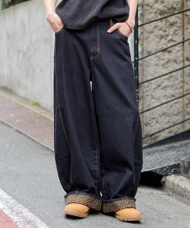 デニムインディゴ モデル：182cm L着用