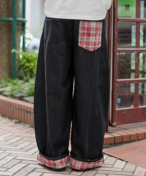 デニムブラックソノタ モデル：182cm L着用
