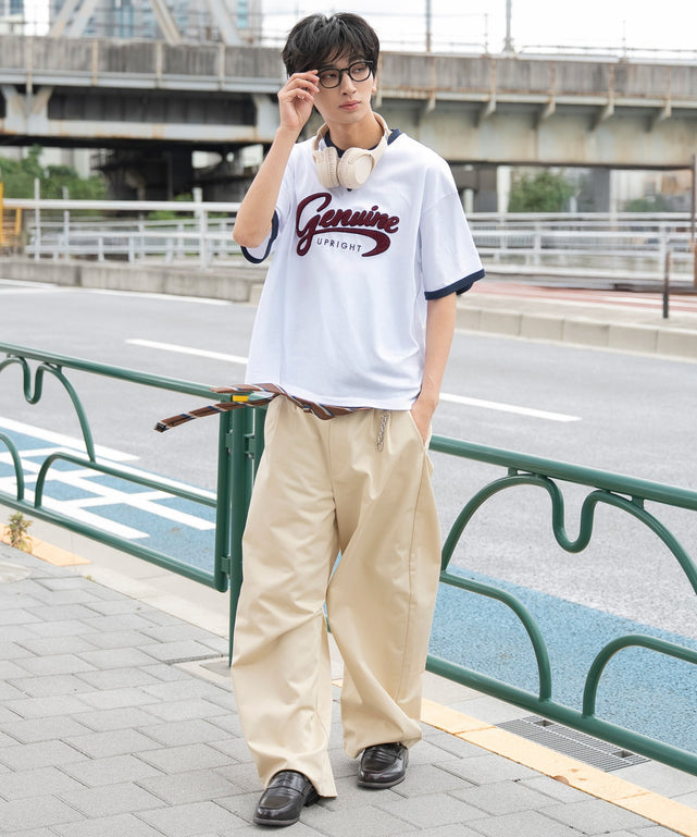 ホワイト モデル：180cm L着用