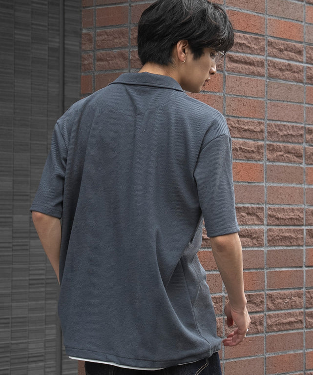 ブルー モデル：180cm L着用