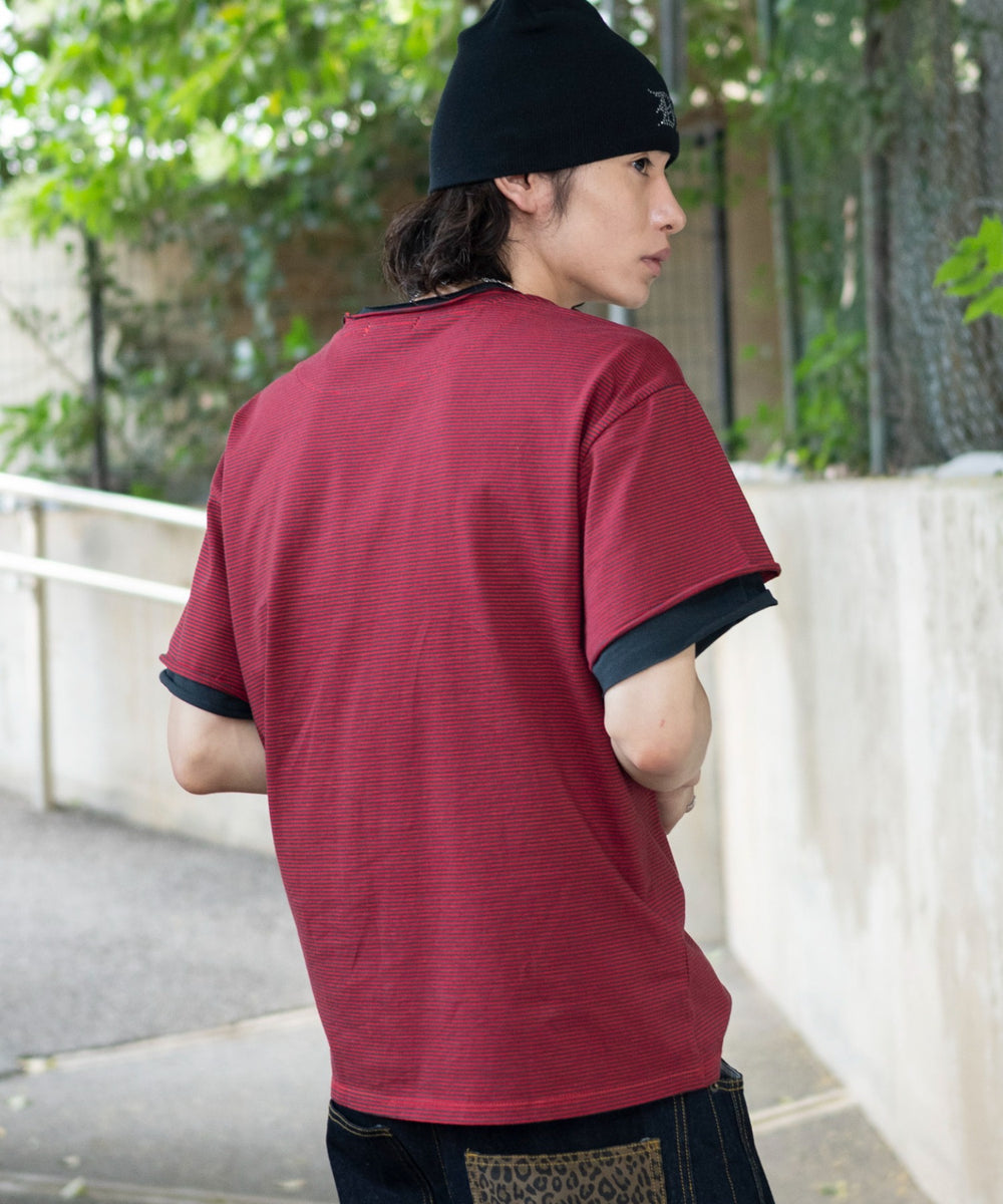 レッドボーダー モデル：182cm L着用