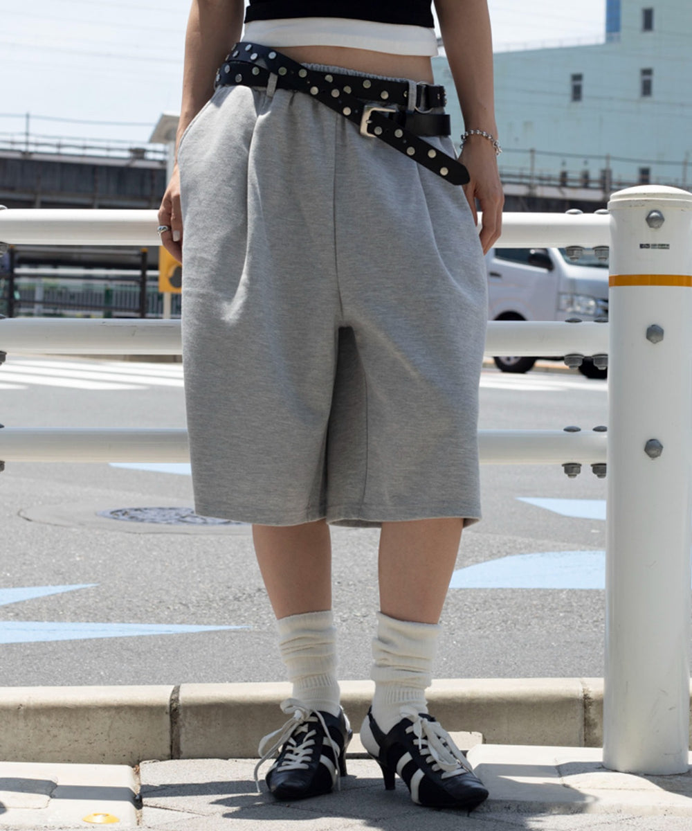 杢グレー　モデル：166cm F着用