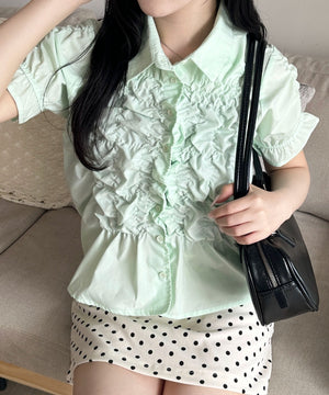 グリーンソノタ　モデル：155cm F着用