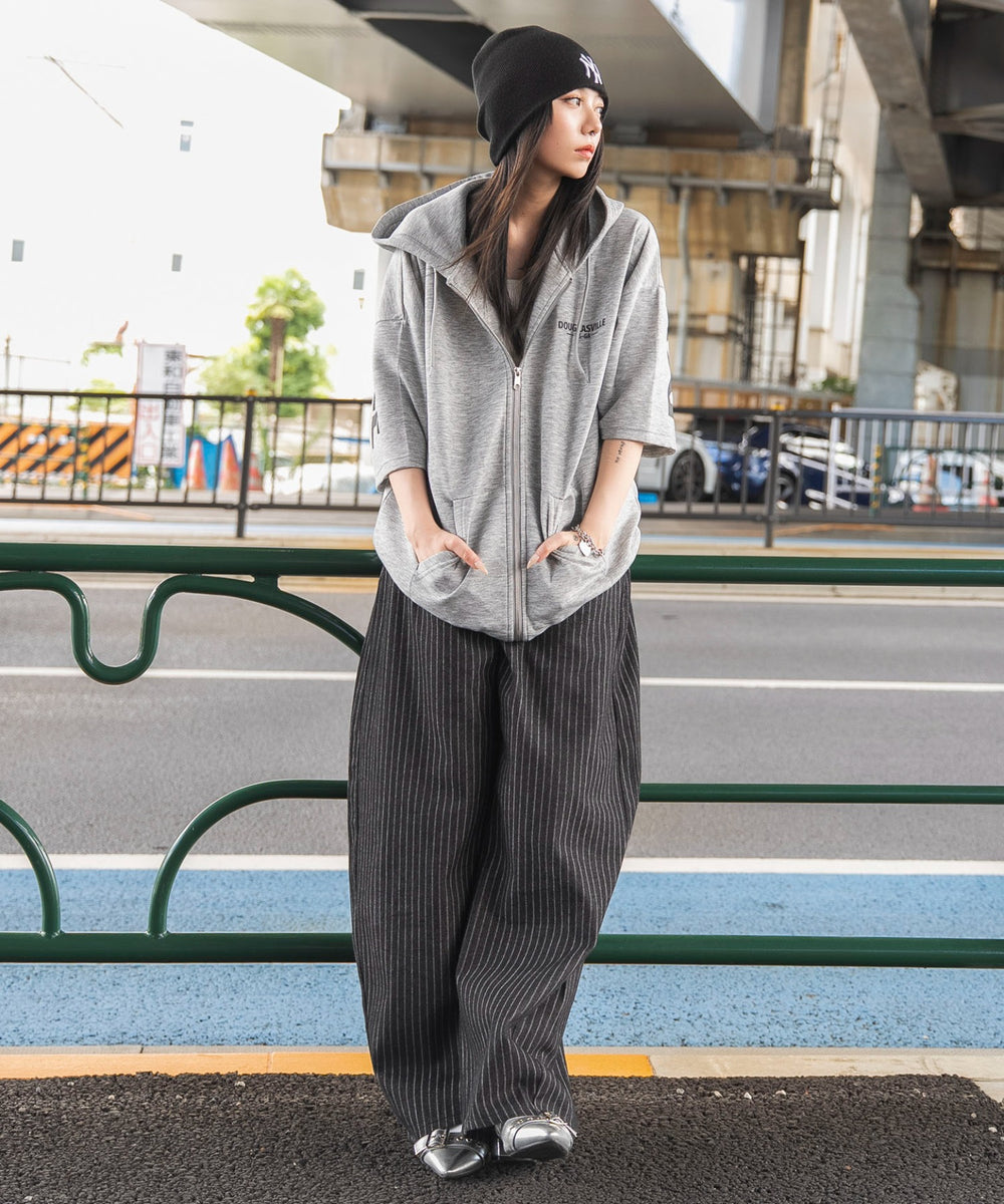 杢グレー　モデル：159cm L着用