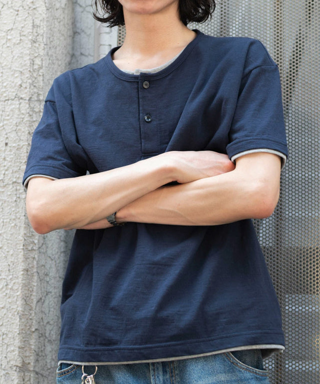 ネイビー モデル：182cm L着用