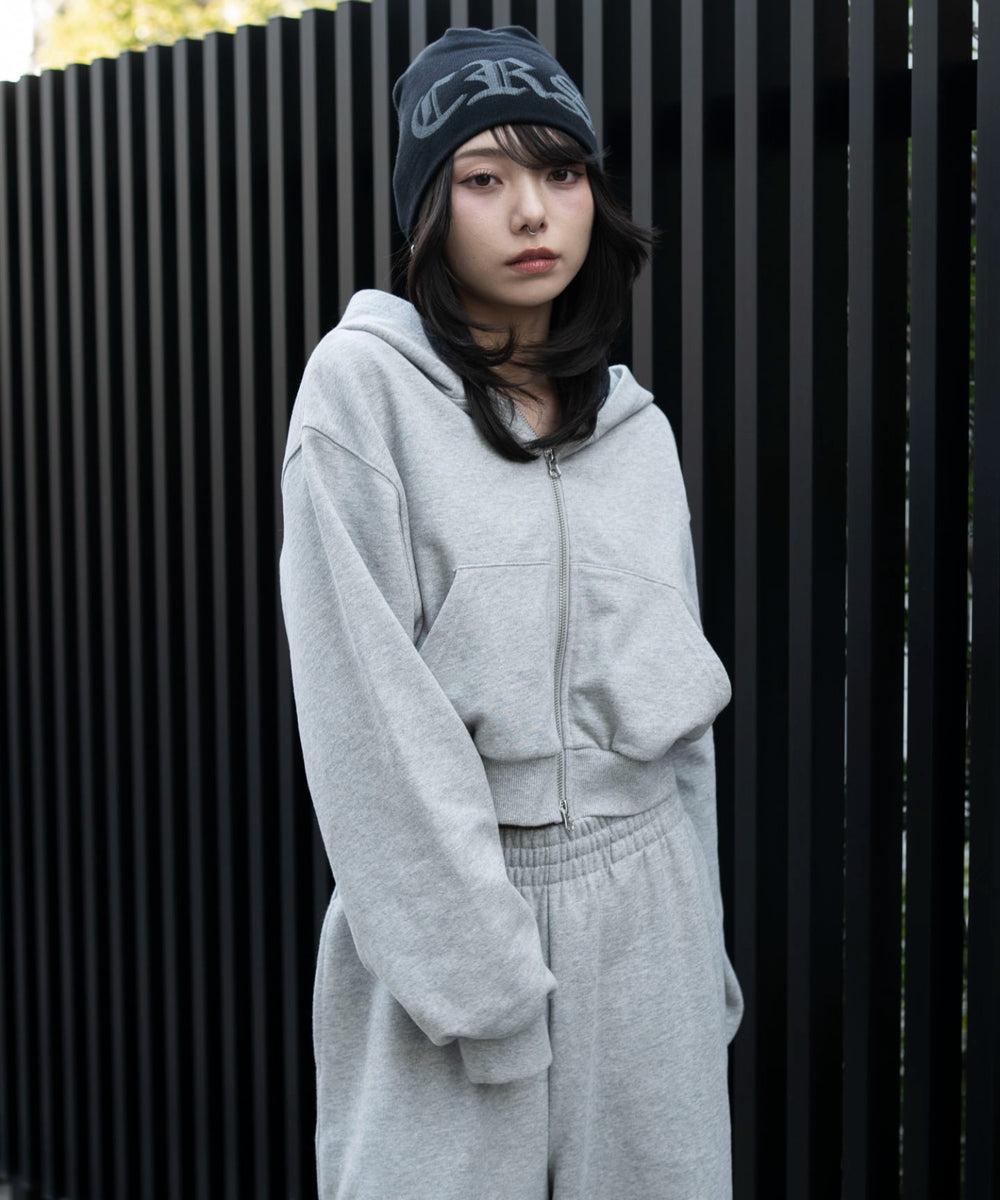 杢グレー　モデル：159cm F着用