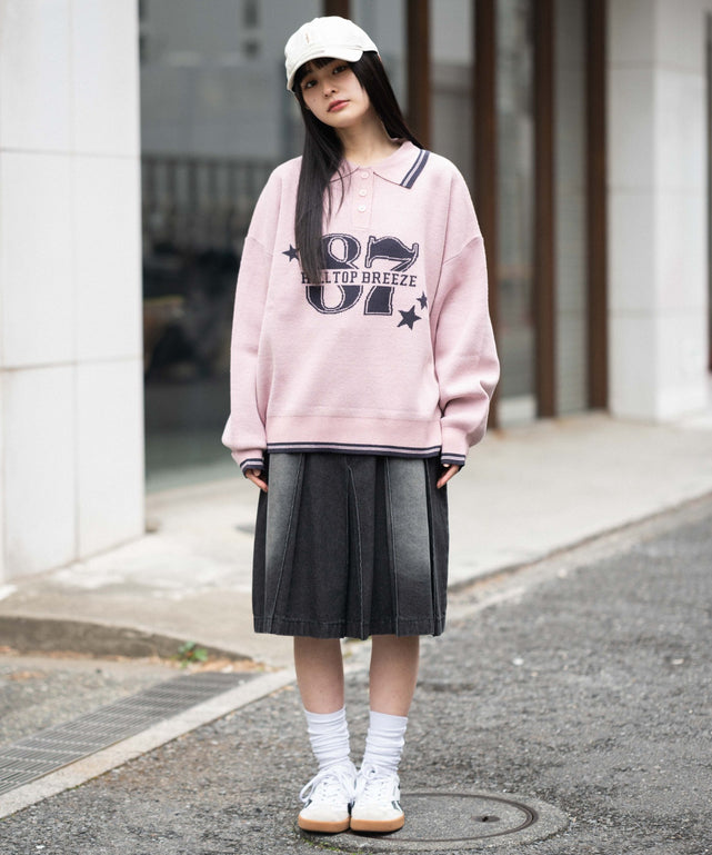 ピンク　モデル：161cm F着用