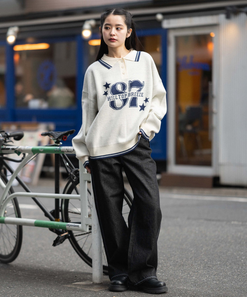 オフホワイト　モデル：161cm F着用