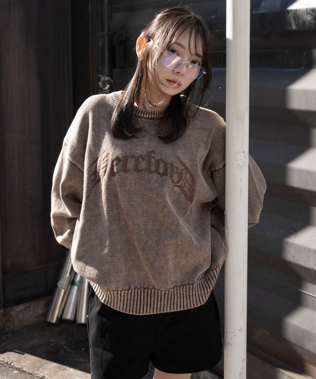 ブラウン　モデル：159cm M着用