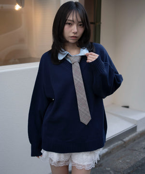 ネイビー　モデル：159cm F着用