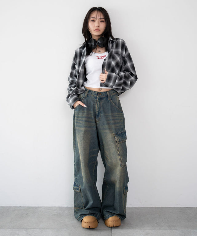 ブラック　モデル：159cm F着用