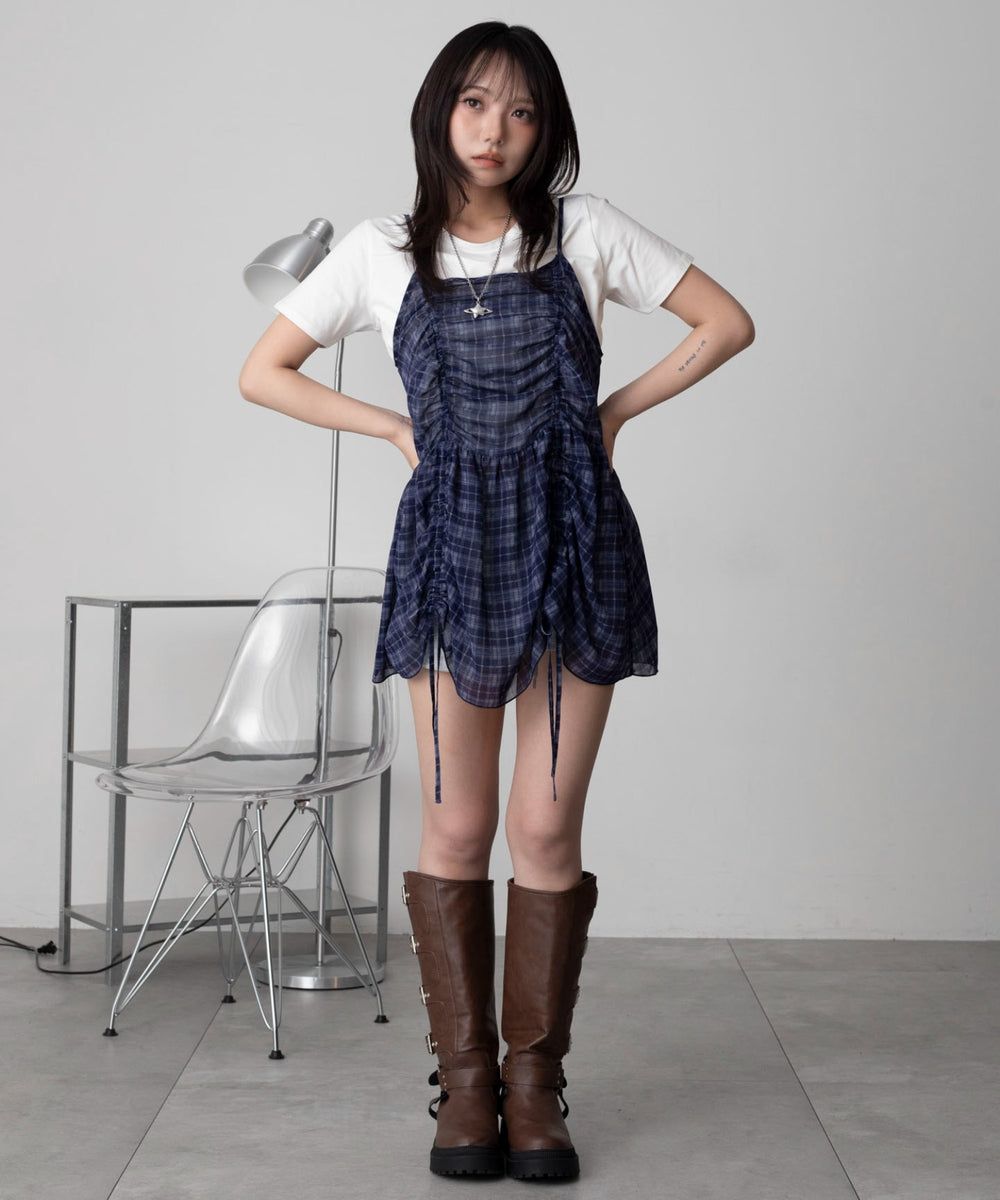 柄３　モデル：159cm F着用