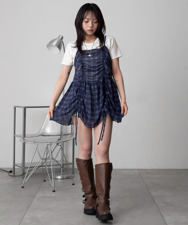 柄３　モデル：159cm F着用