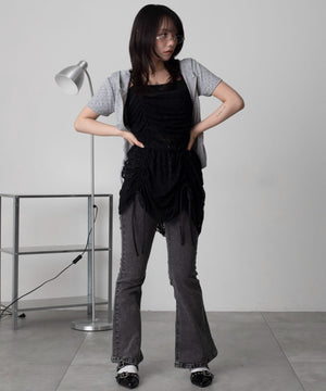ブラック　モデル：159cm F着用