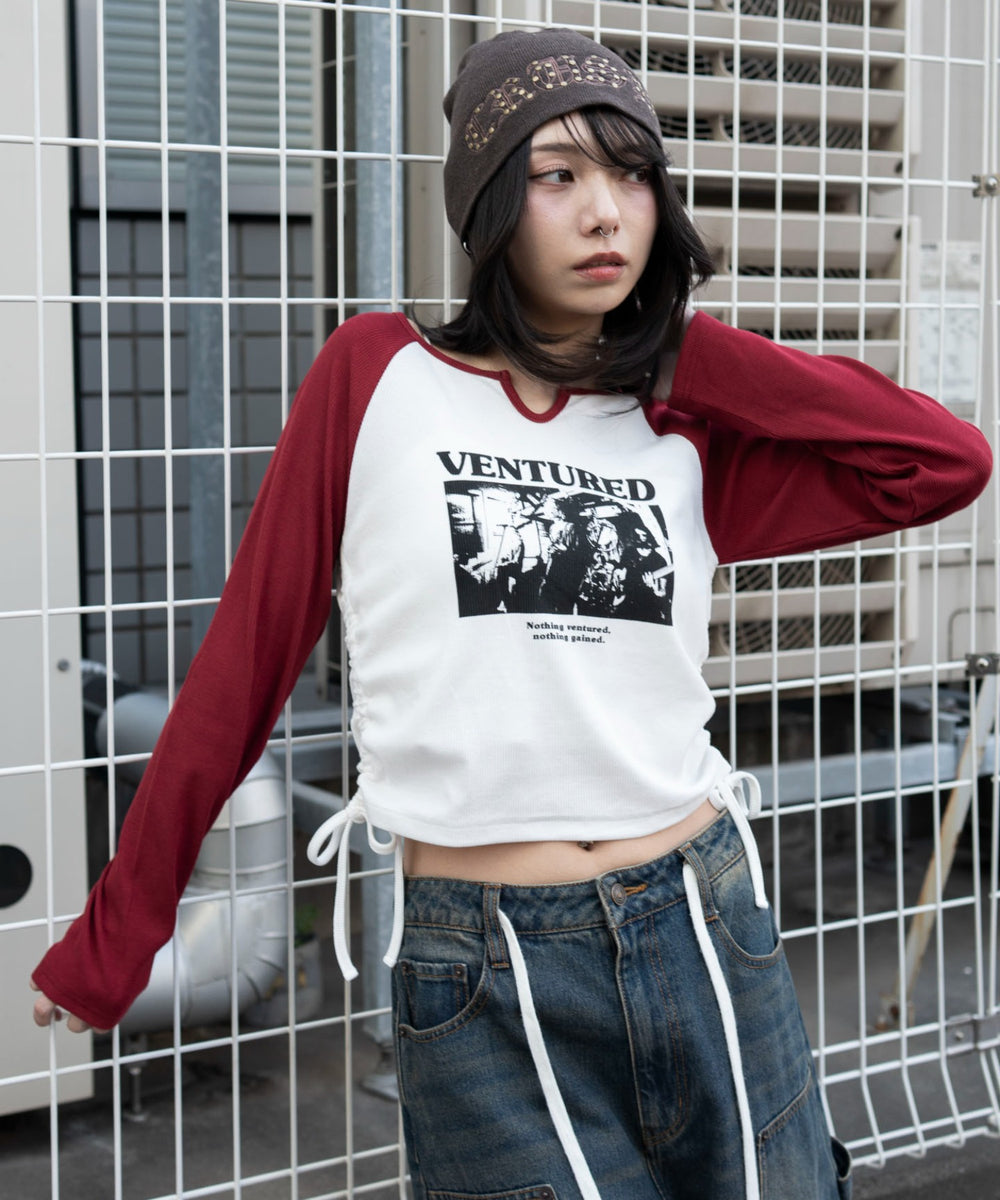 レッド　モデル：159cm F着用