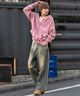 ピンク モデル：182cm L着用