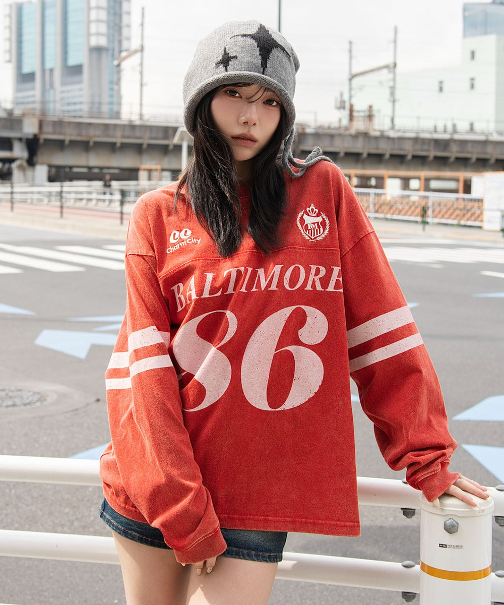レッド　モデル：159cm M着用